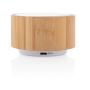 Bamboo 3W draadloze speaker, wit