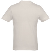 Heros heren t-shirt met korte mouwen - Licht grijs - 2XS