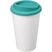 Americano® 350 ml geïsoleerde beker - Wit/Aqua