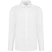 Pinpoint Oxford-herenhemd lange mouwen White S