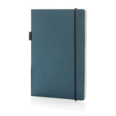 A5 deluxe kraft hardcover notitieboek, blauw