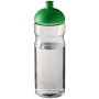H2O Active® Base 650 ml bidon met koepeldeksel - Transparant/Groen