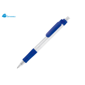 Balpen Vegetal Pen Clear transparant - Frosted Donker Blauw