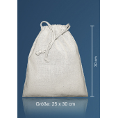Bag with Drawstring - Natural