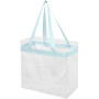 Hampton transparent tote bag 13L - Powder Blue/Transparent clear
