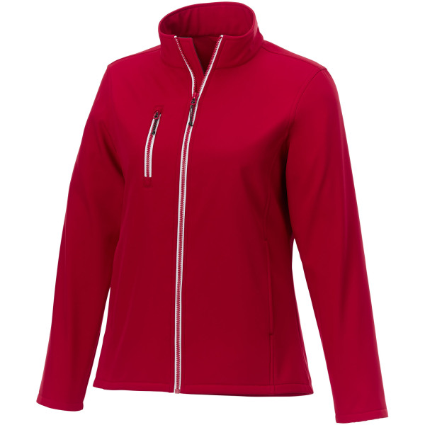 Orion women's softshell jacket - Red - XS