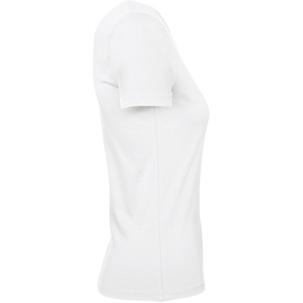 #E190 Ladies' T-shirt White XXL