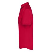 Men's Business Shirt Short-Sleeved - red - XL