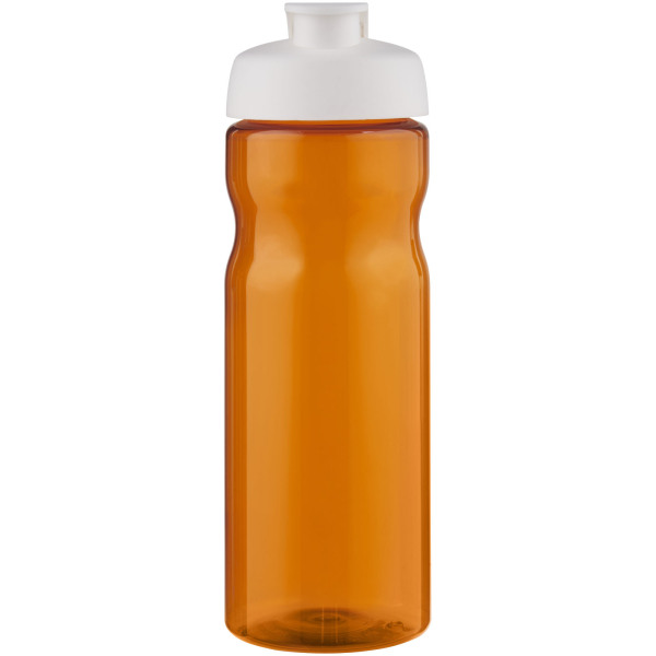 H2O Active® Eco Base 650 ml sportfles met kanteldeksel - Oranje/Wit