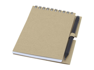 Luciano Eco ringbandnotitieboek met potlood - klein Luciano Eco ringbandnotitieboek met potlood - klein