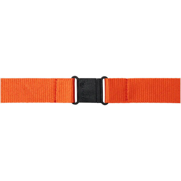 Yogi lanyard detachable buckle break-away closure - Orange