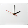 Brite-Clock® rechthoekige wandklok - Zwart