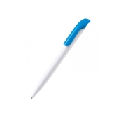 Ball pen Atlas hardcolour - White / Light Blue