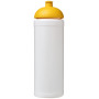 Baseline® Plus grip 750 ml bidon met koepeldeksel - Wit/Geel