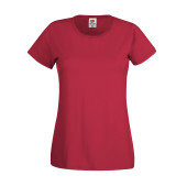 Original-T Ladies' T-shirt  (Full Cut 61-420-0) Brick Red S