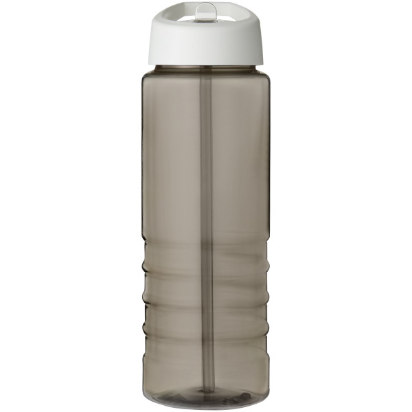 H2O Active® Treble 750 ml sportfles met tuitdeksel - Charcoal/Wit