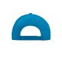 MB6118 Brushed 6 Panel Cap - turquoise - one size