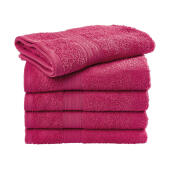 Rhine Hand Towel 50x100 cm - Raspberry - One Size