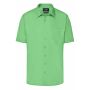 Men's Business Shirt Short-Sleeved - lime-green - S