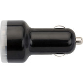 Dubbele USB oplader voor in de auto, 12V Dubbele USB oplader voor in de auto, 12V