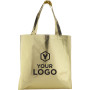 Nonwoven (80 gr/m²) laminated shopping bag Johnathan gold