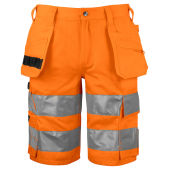 6535 SIGNALISATIESHORT MET SPIJKERZAKKEN EN ISO 20471 KLASSE 2