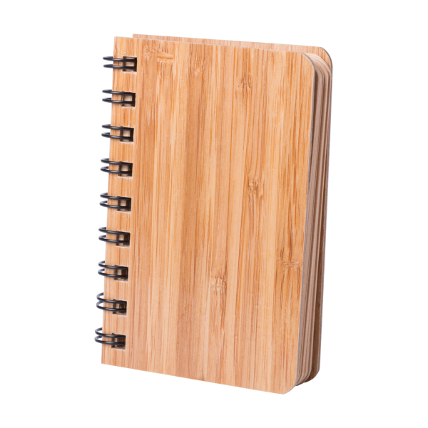 Lemtun notitieboek bamboe 80 vel gelinieerd papier A7