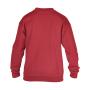 Heavyweight Blend Youth Crew Neck - Red - S (116/128)