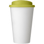 Americano® 350 ml tumbler with spill-proof lid - White/Lime
