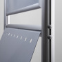 Infobord Design Standaard - 25 mm Rechte Hoeken Dubbelzijdig 70 x 100 cm