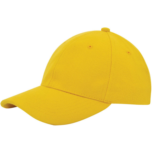 Heavy brushed cap - Geel Heavy brushed cap - Geel