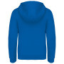 Kinder hooded sweater met rits Light Royal Blue 6/8 jaar