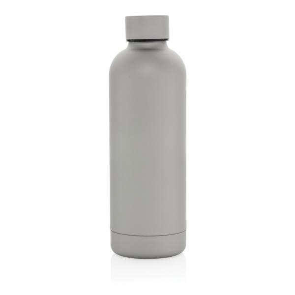 Impact stainless steel double wall vacuum bottle, silver