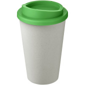 Americano® Eco 350 ml återvinningsbar mugg - Vit/Grön