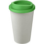 Americano® Eco 350 ml recycled tumbler - White/Green