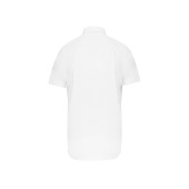 Heren Oxford overhemd korte mouwen White XXL