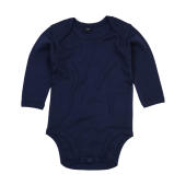 Baby long Sleeve Bodysuit - Nautical Navy - 0-3