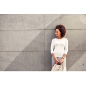 3/4 sleeve stretch top 3/4 sleeve stretch top