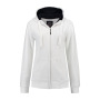 L&S Heavy Sweater Hooded Cardigan for her white L