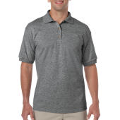 DryBlend Adult Jersey Polo - Graphite Heather - 3XL