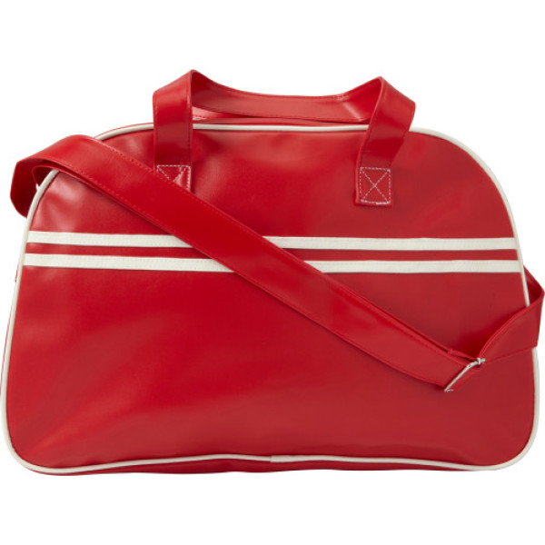 PVC sports bag Osanna red