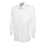 Mens Poplin Full Sleeve Shirt - 16 - White