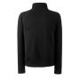 FOTL Classic Zip Neck Sweat, Black, XL