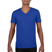 Gildan Mens Softstyle® V-Neck T-Shirt - Royal - 2XL
