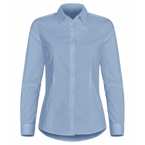 Clique Stretch dames overhemd lichtblauw 44/xxl