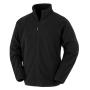 Recycled Fleece Polarthermic Jacket - Black - XS