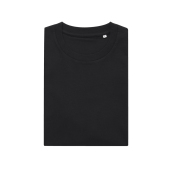 Iqoniq Bryce gerecycled katoen t-shirt, zwart (L)