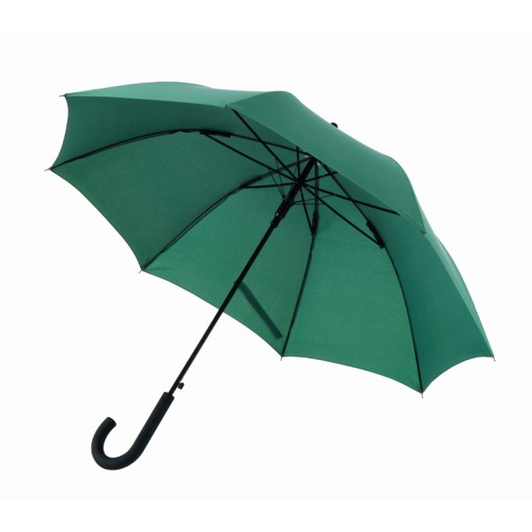 Automatisch te openen stormvaste paraplu WIND donkergroen