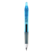 BIC® Intensity® Gel Clic Intensity Gel Clic Blue IN_BA clear blue_Grip frosted white