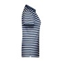 Ladies' Polo Striped - navy/white - XXL